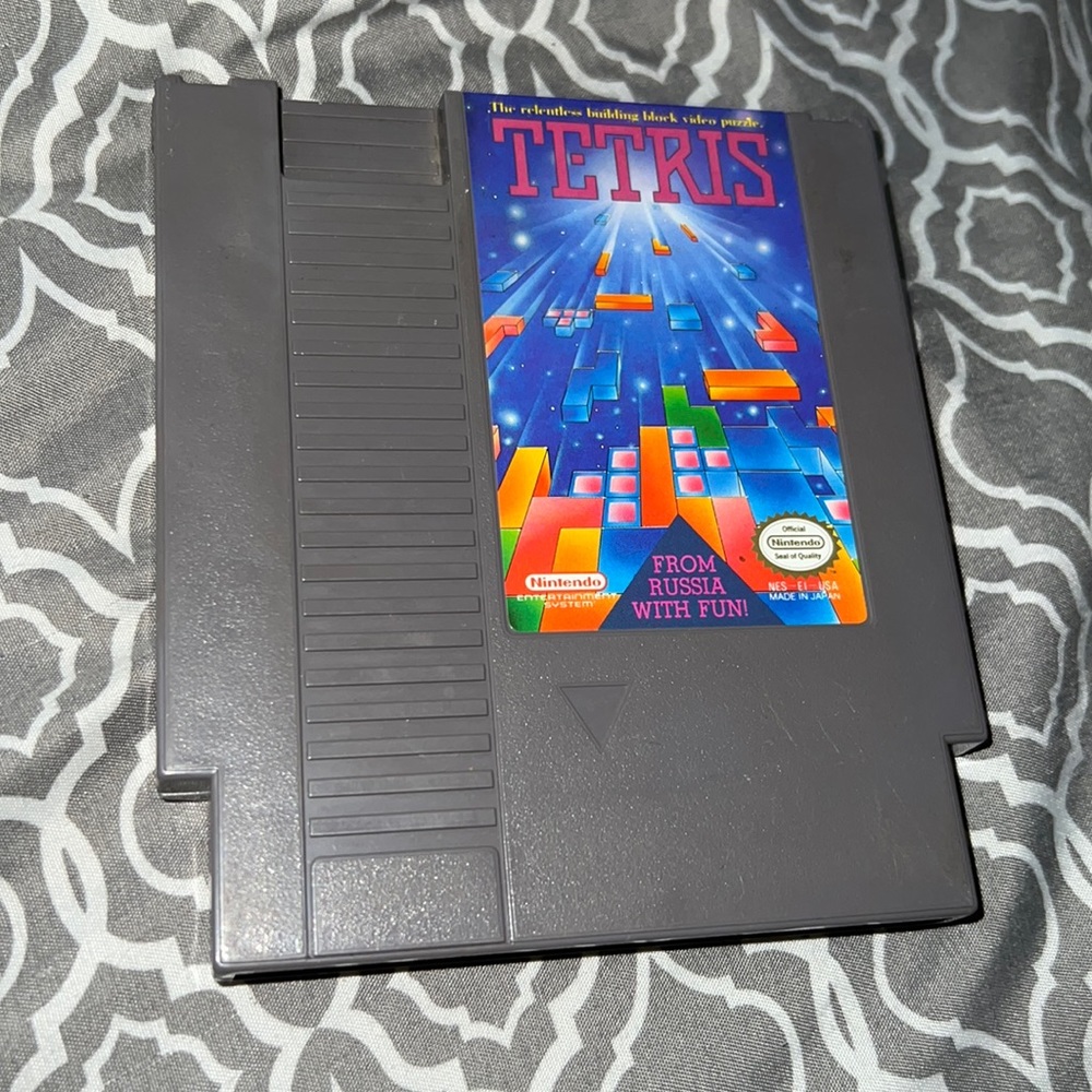 VINTAGE TETRIS NES